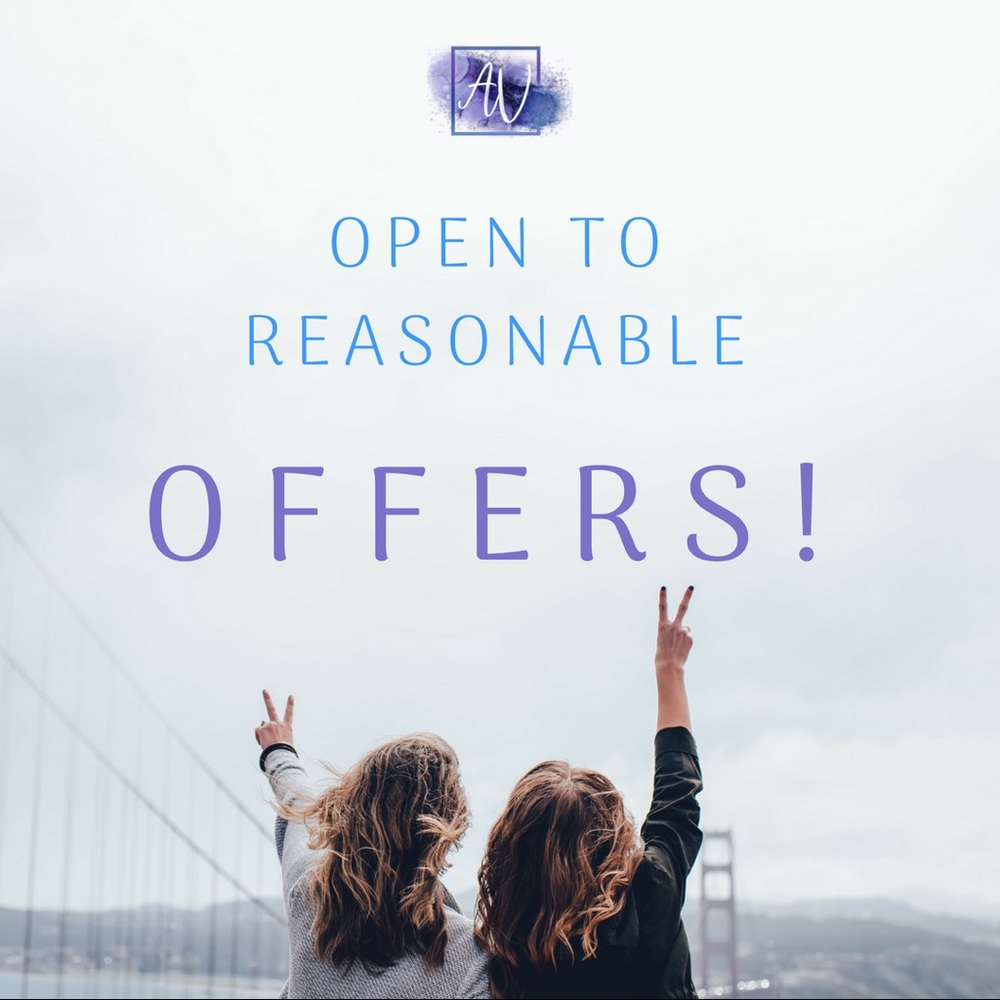 Offers are welcome!